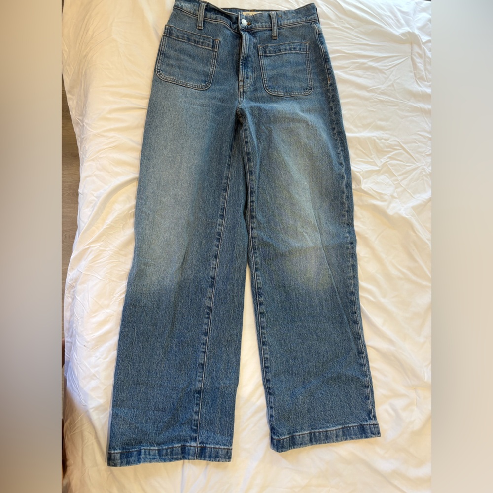 Madewell boat jeans